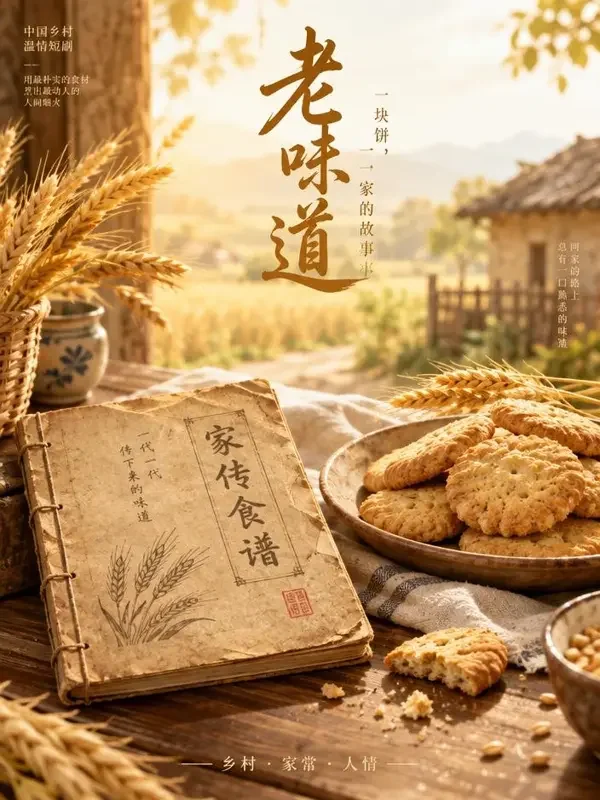 奶奶的麦香秘方 封面 - 漫剧AI