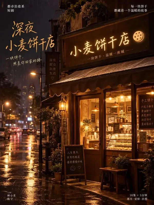 深夜饼干食堂 封面 - 漫剧AI