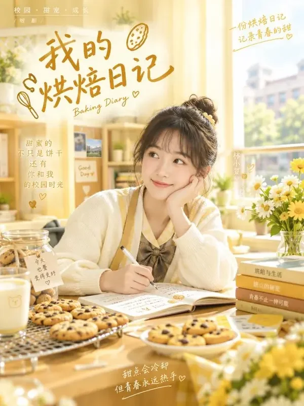 甜心烘焙日记 封面 - 漫剧AI