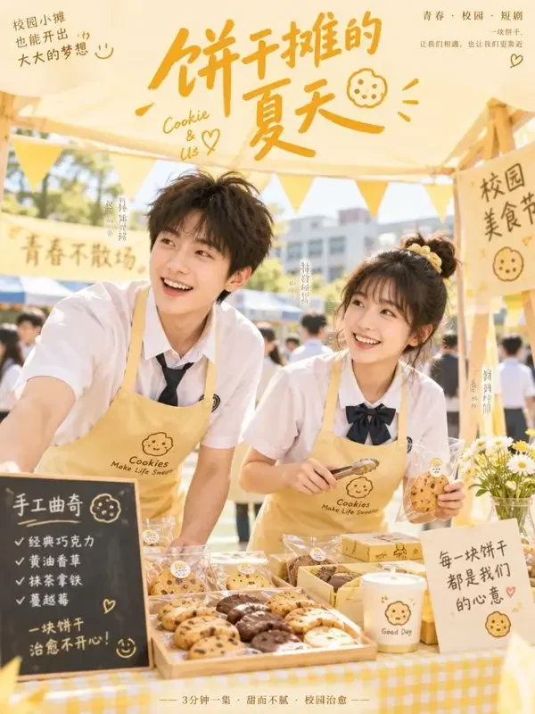 心跳饼干铺 封面 - 漫剧AI